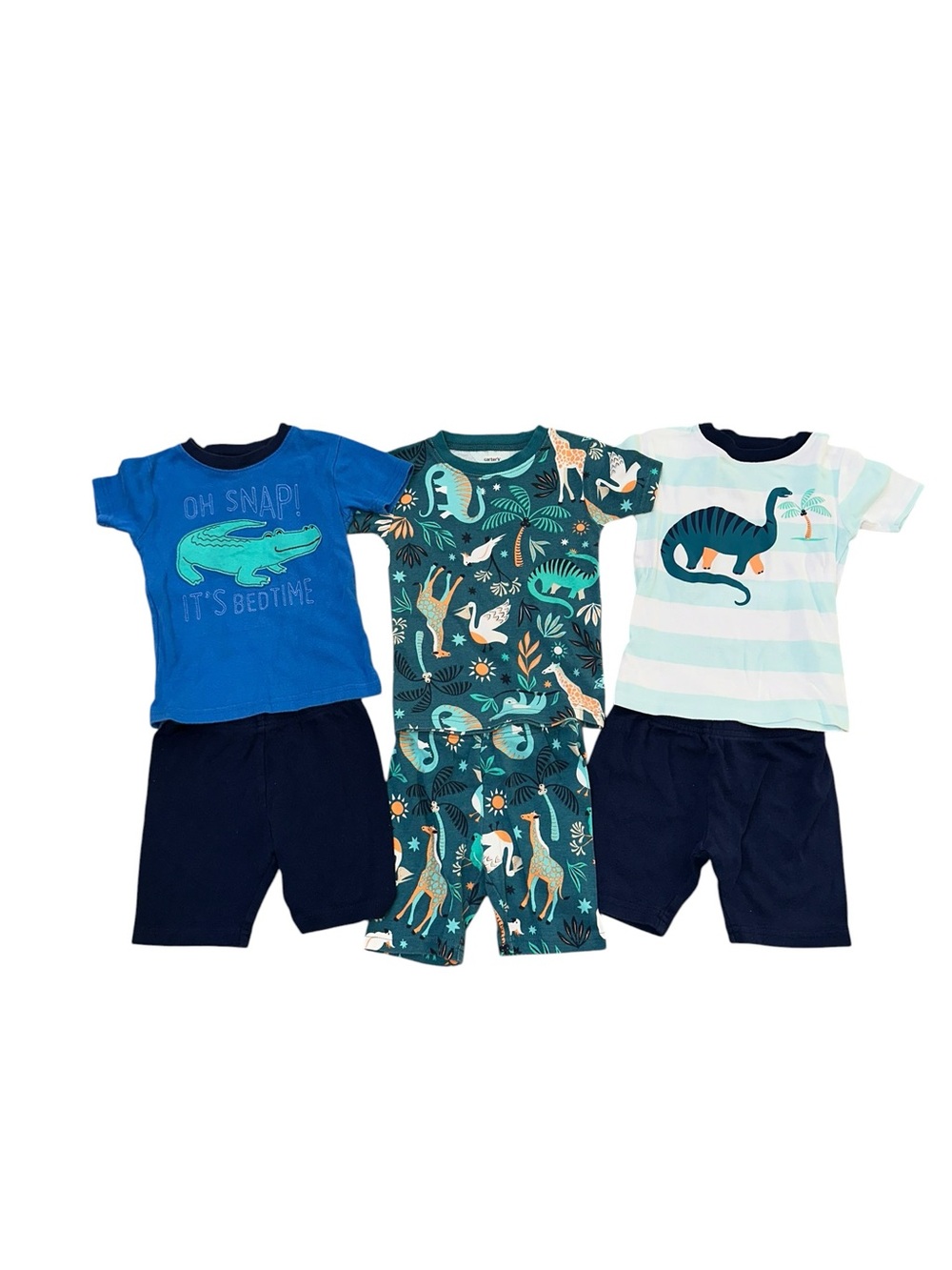 Carters toddler boy pajama lot. Size 3T